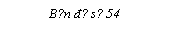 Text Box: Bản đồ số 54